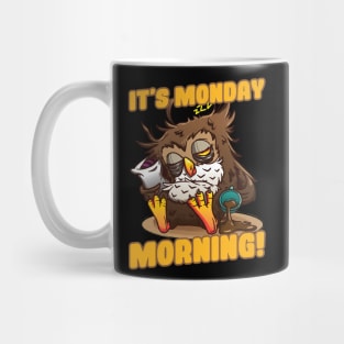 morning grouch saying night owl night person owl Mug